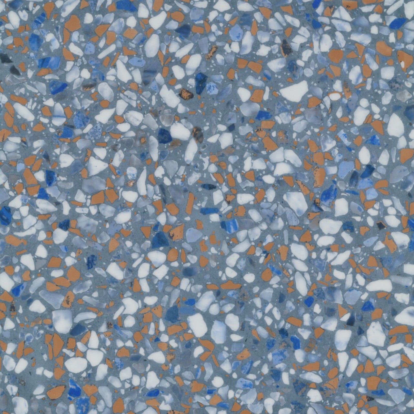 Vzor - 63492 blue terrazzo (50x50cm)
