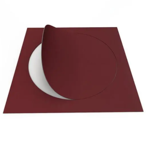 Vzor - 63576 burgundy circle, kolekce Allura Material