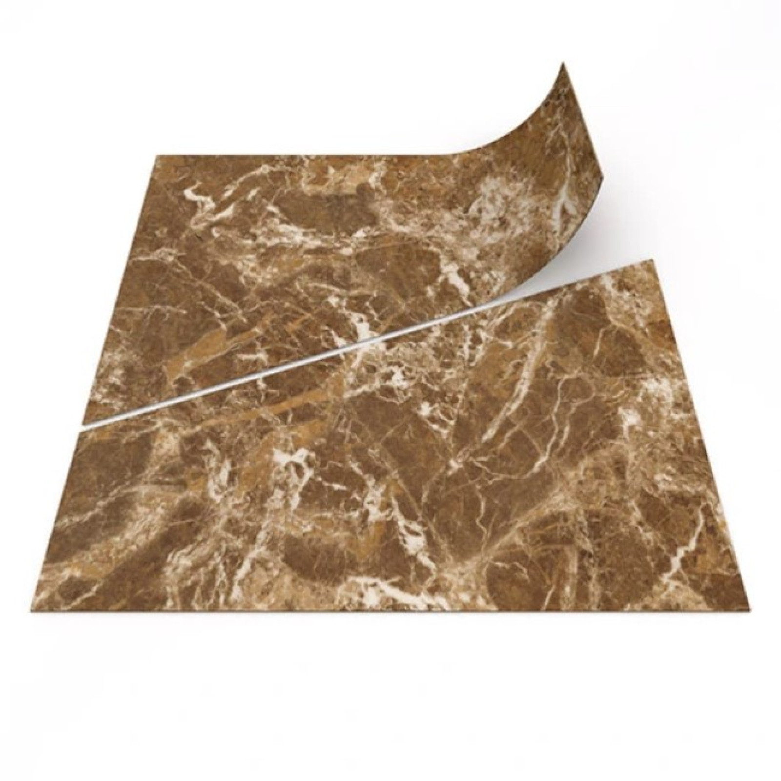 Vzor - 63782DR ochre marble trapezoid