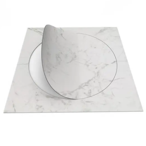 Vzor - 63550 white marble circle, kolekce Allura Material
