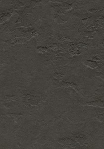 Vzor - e3707 Highland black, kolekce Marmoleum Slate