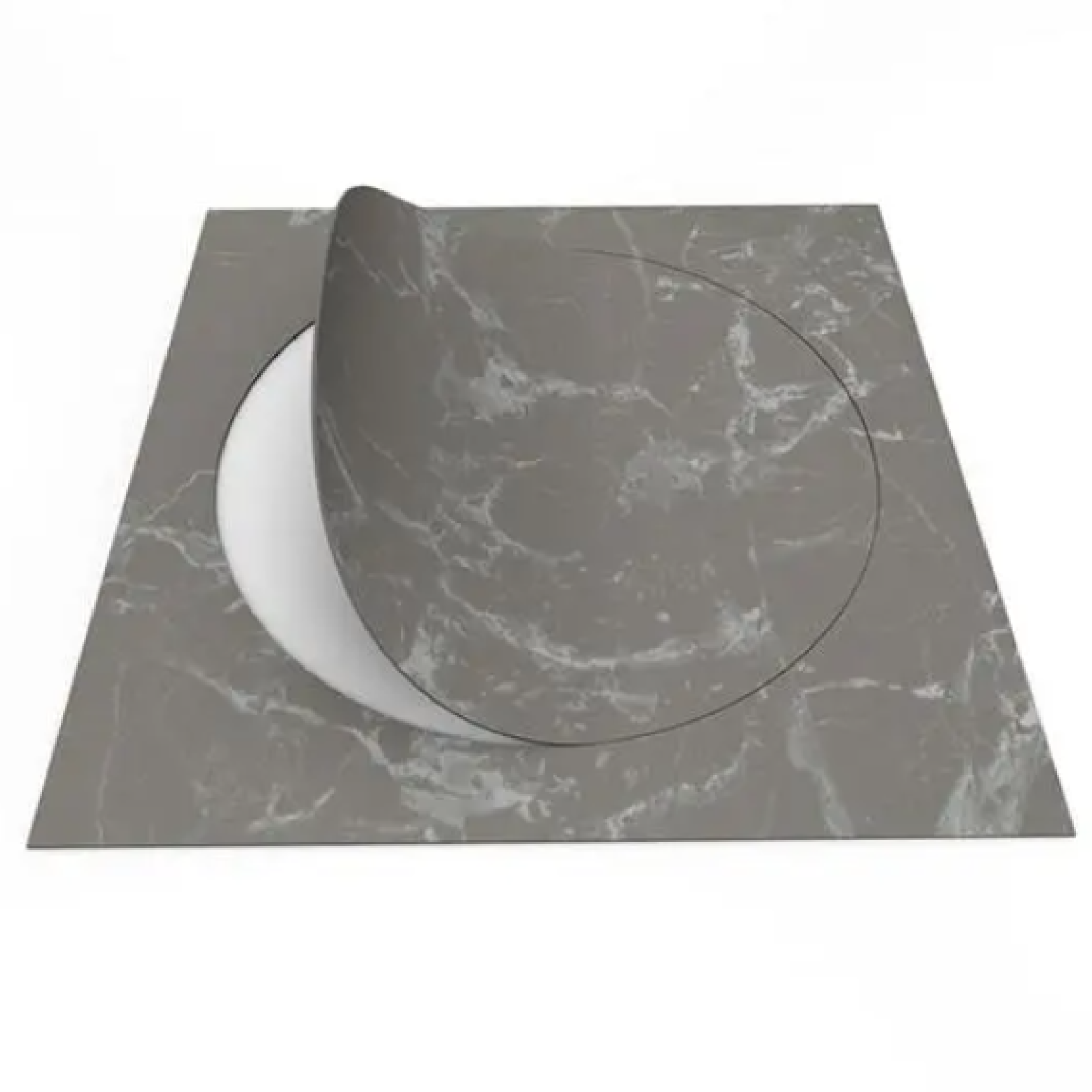 Vzor - 63552 grey marble circle
