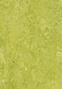 Vzor - 322435 chartreuse, kolekce Marmoleum Decibel