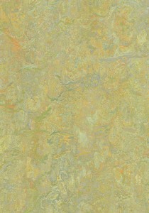 Vzor - 3413 green melody, kolekce Marmoleum Vivace