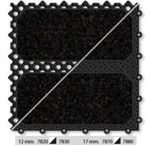 Vzor - 7820/7870/7830/7880 vulcan black, kolekce Coral Click dílce